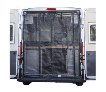 VanQuito Moskitonetz Fiat Ducato / Citroën Jumper / Peugeot Boxer / Opel Movano (ab 2021) / Toyota ProAce max (ab 2024) H1 Heck - fine-mesh